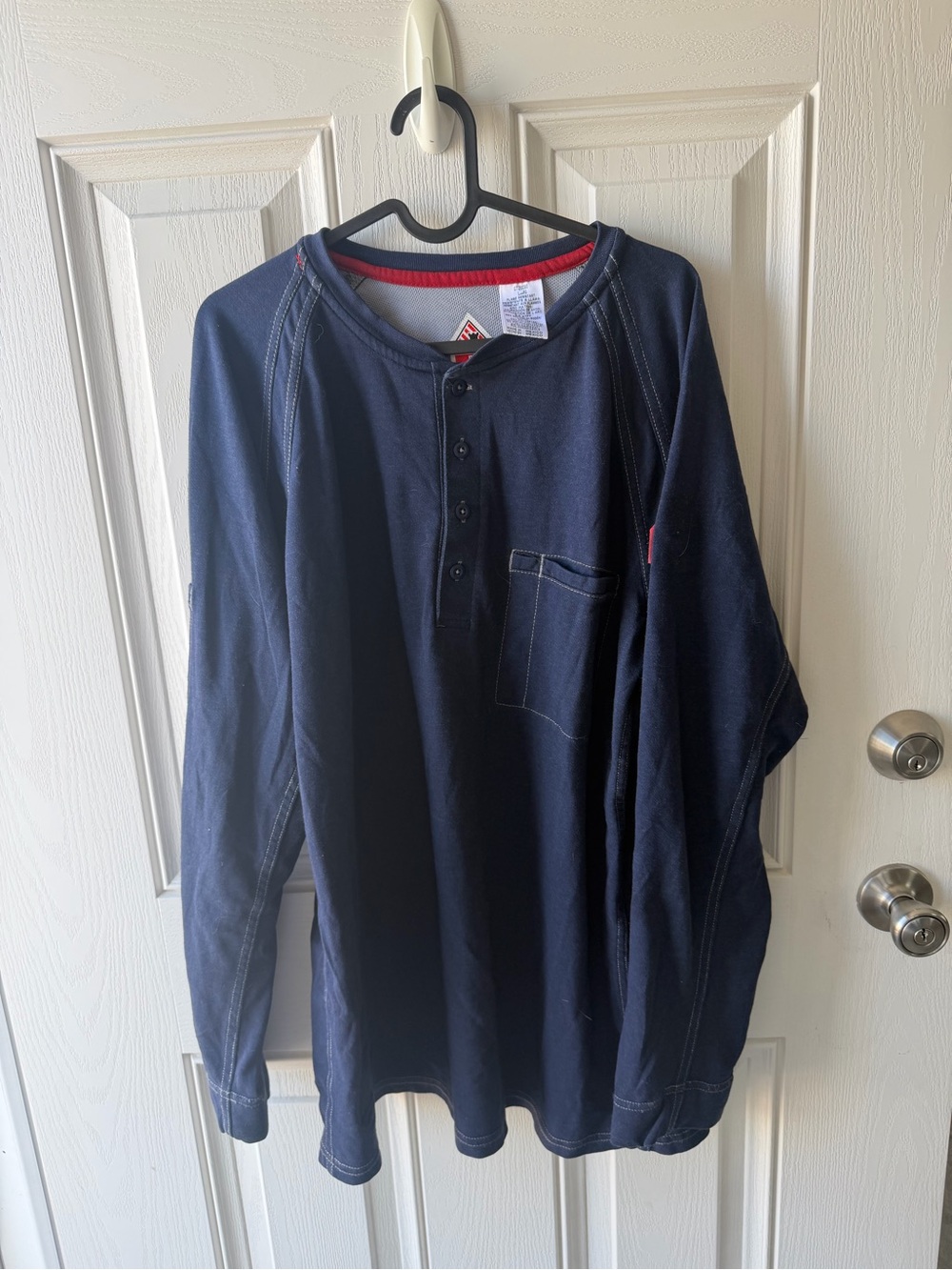 Bulwark Westex G2 Navy Blue FR shirt- large